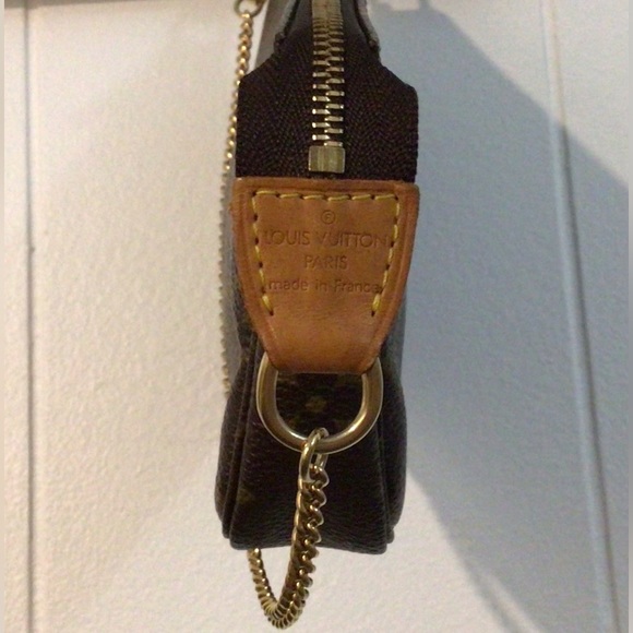 💖RARE💖 Louis Vuitton Vintage Bucket Mini Pochette Pouch - Picture 7 of 9